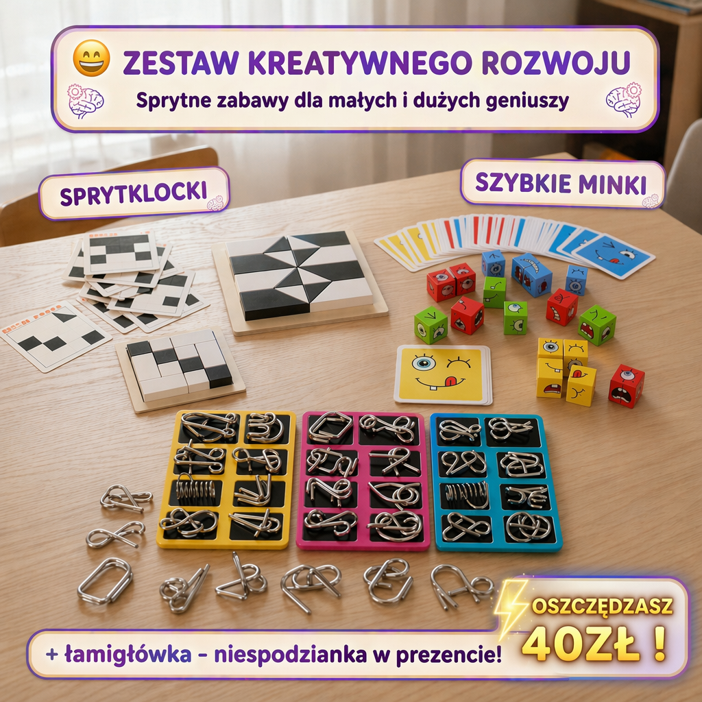 SZYBKIE MINKI + SPRYTKLOCKI + PREZENT